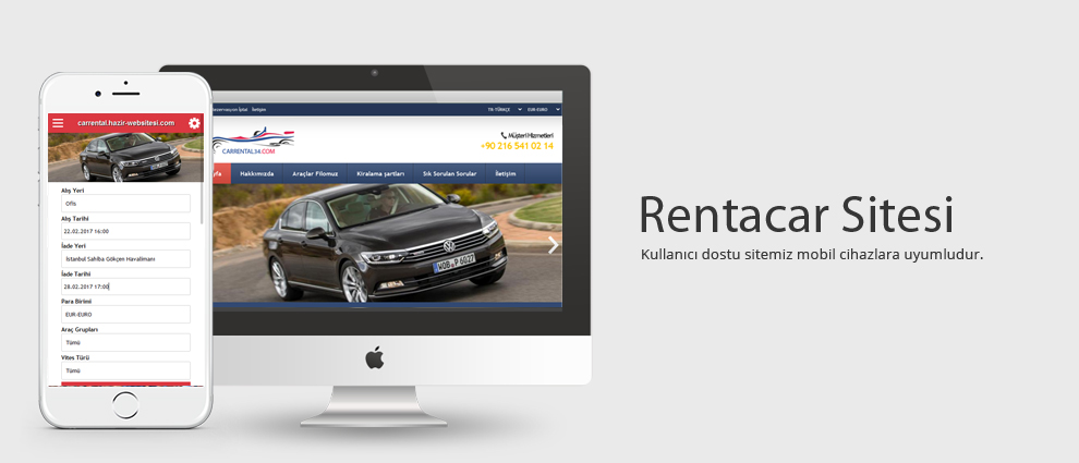 Rent a car Sitesi